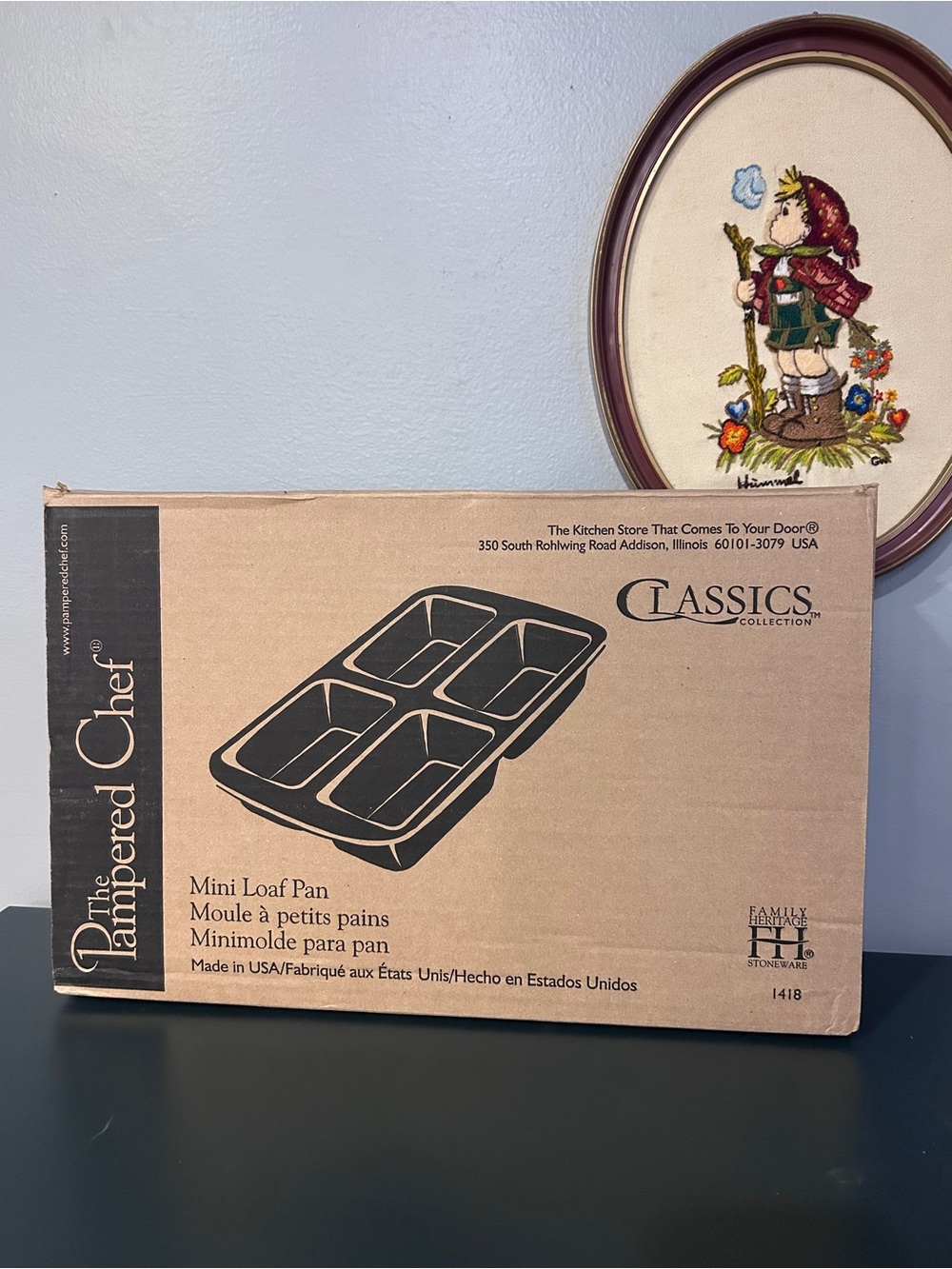 The Pampered Chef Mini Loaf Pan